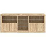  Komoda s LED svjetlima boja hrasta sonome 162 x 37 x 67 cm | Eponuda.ba