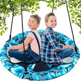  Viseća mreža za ljuljanje 100 cm plava | shoptok.hr