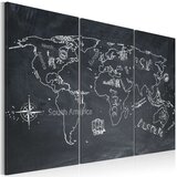  Slika - Travel broadens the mind - triptych 120x80 Cijene