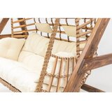 Hanah home girne - cream cream garden double swing chair | ePonuda.com