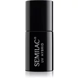 Semilac UV Hybrid X-Mass gel lak za nohte odtenek 306 Divine Red 7 ml
