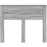  Uzglavlje s uzglavljem Siva Sonoma 135 cm Konstruirano drvo | shoptok.hr