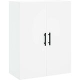 vidaXL Visoka omara bela 69,5x34x180 cm inženirski les | Shoptok.si