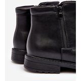 Boto Men's Low Boots with Zipper Black Brosta | Shoptok.si