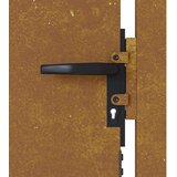 vidaXL Vrtna vrata 105x155 cm Corten jeklo | Shoptok.si