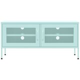 TV omarica mint zelena 105x35x50 cm jeklo, (20620436) | Shoptok.si