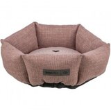 krevet viviana okrugli 50cm roze za pse