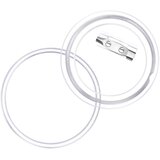  Set gumba za značke sa sigurnosnim iglama 100 kom akrilni 58 mm | shoptok.hr