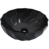  Umivaonik 46 x 17 cm keramički crni | shoptok.hr