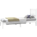  Okvir za krevet od borovine bijeli 75x190 cm jednokrevetni | shoptok.hr