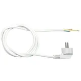 Priključni kabel (3 m, H05VV-F, Prečni prerez žice: 1 mm², Bele barve)