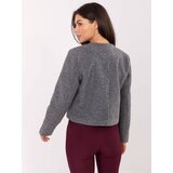 RUE PARIS Jacket-IT-KR-FL9586.64-dark grey Cene