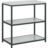 vidaXL Kuhinjski set za pohranu 2 pcs Srebrna 150 x 50 x 92 cm | shoptok.hr