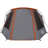  Tunelski šotor s streho Siva in oranžna 328 x 228 x 115 cm, (5000091155) | Shoptok.si