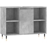 Maison Chic Kopalniška omarica - Kopalniški kabinet betonsko siva 80x33x60 cm inženirski les, (21794600) Cene