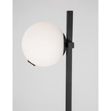 Nova Luce Bijela/crna metalna LED stojeća svjetiljka sa savitljivom konstrukcijom sa staklenim sjenilom (visina 150 cm) Joline – | shoptok.hr
