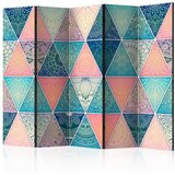 Artgeist Paravan Oriental Triangles I, 5-Delni, Dvostranski | Shoptok.si