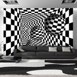  Tapeta - Black &amp White Corridor 100x70 Cijene