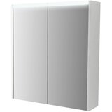 BADEN HAUS kupaonski ormarić s LED ogledalom Paris (Š x V: 60 x 67 cm, S osvjetljenjem, Iveral, Bijele boje) | shoptok.hr