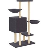  Penjalica za mačke sa stupovima za grebanje tamnosiva 117 cm | shoptok.hr