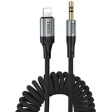 AUX kabel Jack 3,5 mm na Lightning 1,5 m UPA33A crni