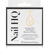 Nail HQ Acetone Free robčki za odstranjevanje gel laka brez acetona 10 kos Cene