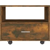  Stolić za kavu boja hrasta 55x55x40 cm konstruirano drvo | Eponuda.com