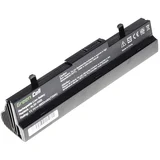 Green cell Baterija za Asus Eee PC 1001 / 1001H, črna, 6600 mAh