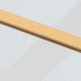  Klizna vrata zlatna 76x205 cm prozirno staklo ESG i aluminij | shoptok.hr