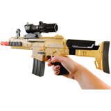  Dječja puška s pjenastim mecima, svjetlom i zvukom, 48 cm | shoptok.hr
