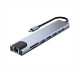 Linkom adapter-konvertor usb-c na hdmi + 2 x usb 3.0 + tf/sd + 2 x tip c + RJ45 | ePonuda.com