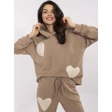 Italy Moda Set-MI-KMPL-M61431.68P-dark beige Cene