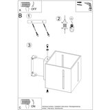  Stenska svetilka PIXAR črna, (21347410) | Shoptok.si