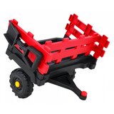  Traktor na akumulator s prikolicom Titanium - crveni | shoptok.hr