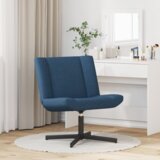  Fotelja Plava Tkanina Srednja Ergonomska Fotelja za opuštanje | shoptok.hr