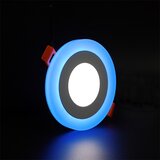 Mitea Lighting ugradni okrugli led panel plavi 3W+3W 6500K+ M3UO-D Cene