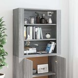  Visoka komoda siva sonome od konstruiranog drva | shoptok.hr