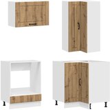  Kuhinjska jedinica LUCCA 8 kom. Hrast artisan Konstruirano drvo | shoptok.hr