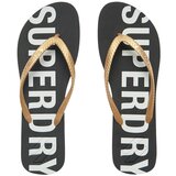 Superdry code essential flip flop, ženske japanke, crna WF310155A Cene