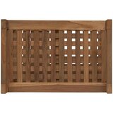  Polica za kupaonicu Prirodna 45 x 30 x 45 cm Čvrsto teak drvo | Shoptok.si
