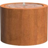 ADEZZ Okrogla vodna miza iz jekla Corten - 100 x 75 cm Cene