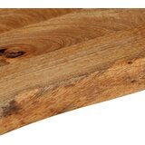 Stolna ploča sa živim rubom 140x60x3 8cm od masivnog drva manga | shoptok.hr