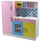 Kinder Home dečija kuhinja, drvena igračka za igranje uloga sa šarenim dizajnom, dimenzije ( TF-5251 ) | Eponuda.com