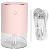 Venisymlis 350 Ml Usb Vlažilec Zraka Za Polnjenje Z Ambientalno Svetlobo - Tiho Namizje Za Uporabo Doma/Pisarne (Roza), (22060751) Cene