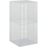  Gabion s žicom debljine 3,5 mm i mrežom 5x2,5 cm 100x100x200 cm | shoptok.hr