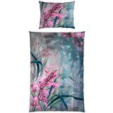 Esposa OBOJESTRANSKA POSTELJNINA CUBY 140/200 cm saten večbarvno | Shoptok.si