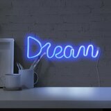  LED neonska zidna dekoracija DREAM LED/3W/3xAA USB plava | Eponuda.com