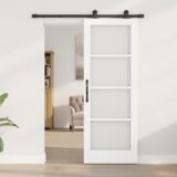 vidaXL Klizna vrata s priključnom opremom 'ORKDAL'bijela 73.5 x 198.5 cm | shoptok.hr