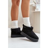 Big Star Low Snow Boots on the Platform Black Cijene