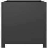 Vrtna sadilica crna 50 x 50 x 50 cm čelična | shoptok.hr